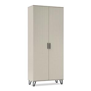 Шкаф 900x414x2130 Флэш Кашемир/кашемир МДФ