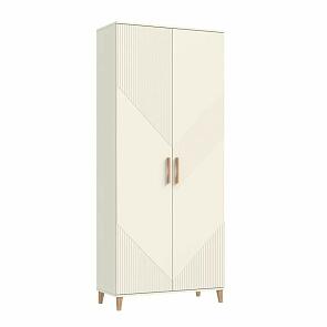 Шкаф 900x414x2100 Ирис Кашемир/кашемир МДФ