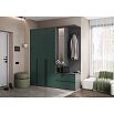 Норд прихожая 1 Изумрудный/Графит 2000*510*2236