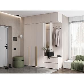 Норд прихожая 2 Кашемир/Кашемир 2000*510*2654