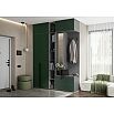 Норд прихожая 3 Изумрудный/Графит 1900*510*2654