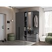 Норд прихожая 4 Графит/Графит 1900*510*2236