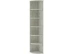 Шкаф 450x450x2236 Ева Дуб крафт белый/дуб крафт белый ЛДСП