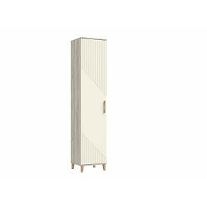 Шкаф 450x414x2100 Ирис Кашемир/дуб крафт серый МДФ