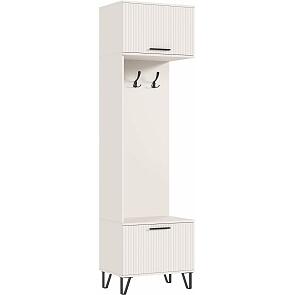 Шкаф 600x410x2130 Флэш Кашемир/кашемир МДФ