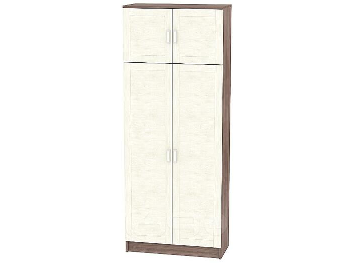 Шкаф 2-х створчатый Лофт ШК-122 Nordic Oak-Ясень шимо темный