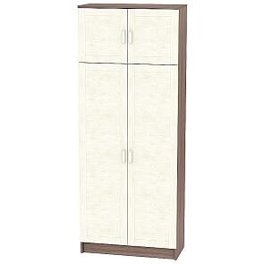 Шкаф 2-х створчатый Лофт ШК-122 Nordic Oak-Ясень шимо темный