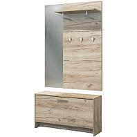 Шкаф комбинированный Лайт 08.42 Дуб Крафт серый