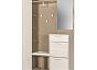 Шкаф Комбинированный Бритни 10.07 Ясень анкор/Латте