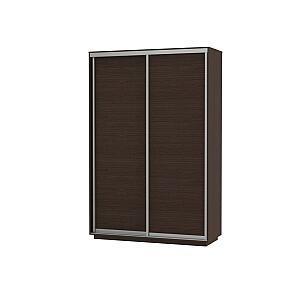 Шкаф-купе D2-01 Черное дерево глубиной 600 мм