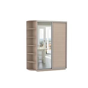 Шкаф-купе D2-05 Дуб молочный глубиной 600 мм