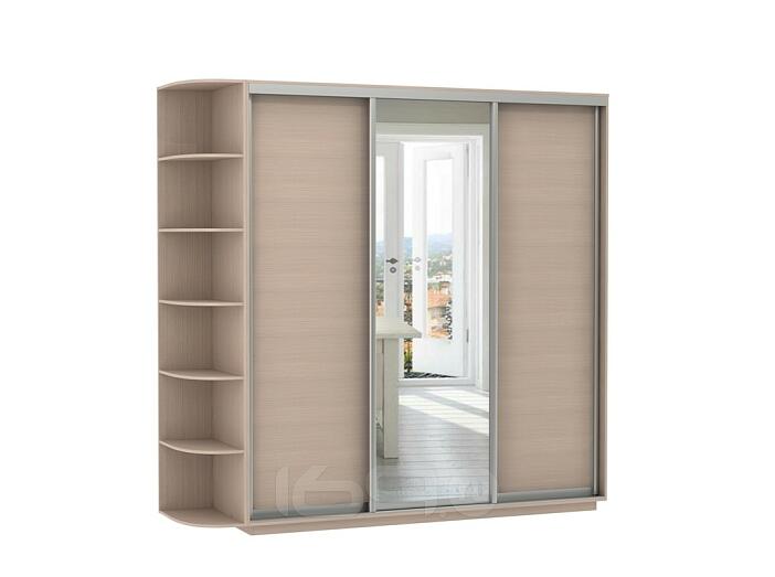 Шкаф-купе D3-06 Дуб молочный глубиной 600 мм