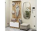 Стиль-01 White In 2S/Дуб Вотан Дуб Вотан 2070*800*380