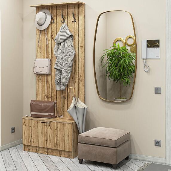 Стиль-01 Wotan Oak 2S/Дуб Вотан Дуб Вотан 2070*800*380