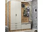 Стиль-03 Cashmere In 2S/Дуб Вотан Дуб Вотан 2110*1600*380