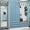 Стиль-03 Silky Blue/Белый Стиль-03 Silky Blue/Белый