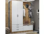 Стиль-03 White In 2S/Дуб Вотан Дуб Вотан 2110*1600*380