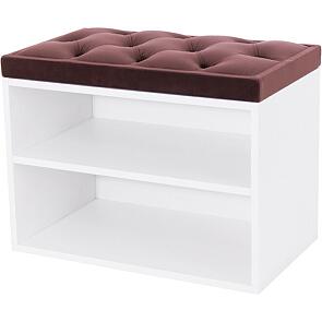 Обувница HD Белый Коричневый 600*450*350