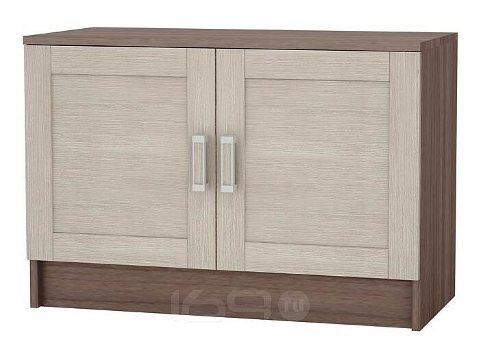 Тумба Лофт ТБ-121 Cappuccino Veralinga-Ясень шимо темный