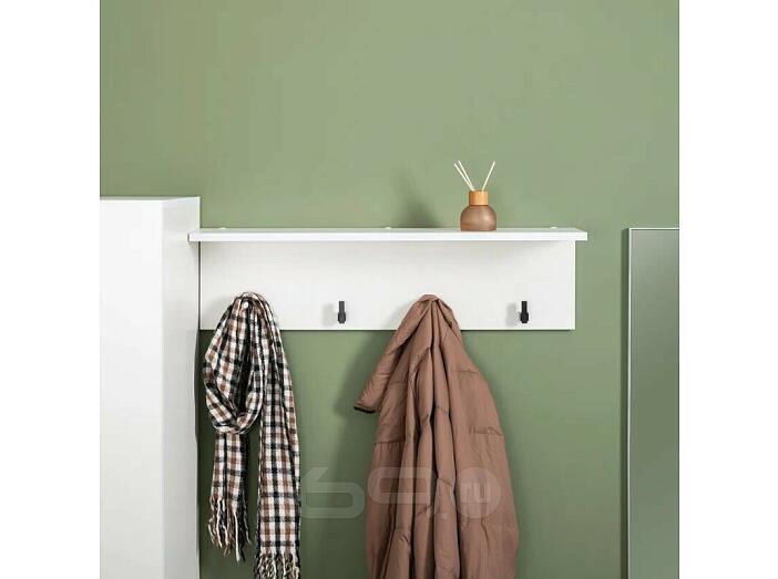 Эйр Вешалка 16.551.01 Белый PE шагрень