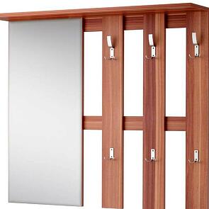 Вешалка с зеркалом Лофт-2 СТЛ.117.03 Слива валлис