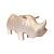 Пуф Leset Носорог Бежево-жемчужный 23849