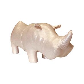 Пуф Leset Носорог Бежево-жемчужный 23849