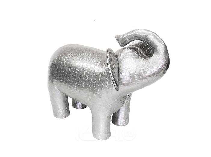 Пуф Leset Слон 2 МИНИ Серебристый