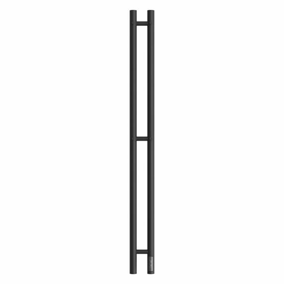 Полотенцесушитель электрический Point Деметра PN12812B П3 80x1200 диммер справа, черный Выставочный образец