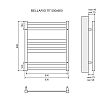 tumb 10 - Полотенцесушитель водяной Lemark Bellario 500x600, черный Выставочный образец