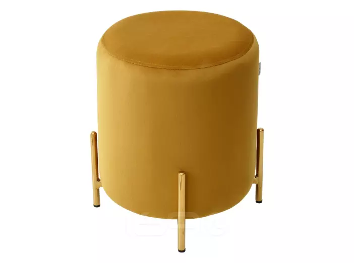 Пуф для гостиной RICE BLUVEL-68 YELLOW / GOLD Выставочный образец