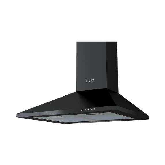 Вытяжка декоративная BASIC BLACK 600 Выставочный образец Новокосино