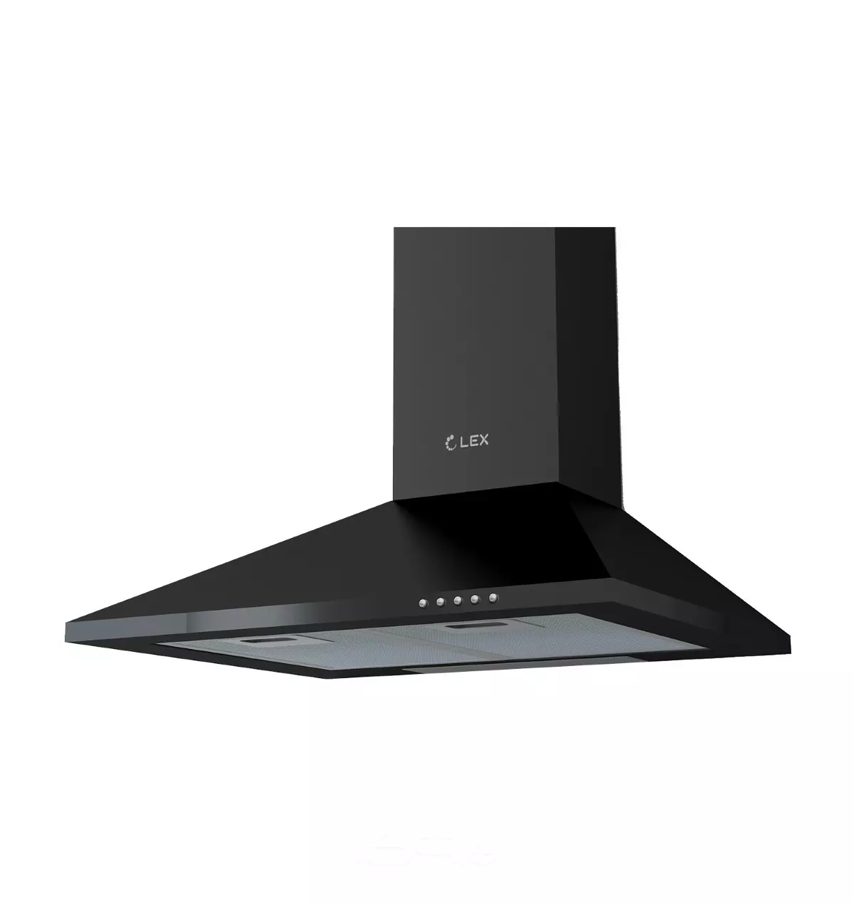Вытяжка декоративная BASIC BLACK 600 Выставочный образец Новокосино