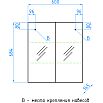 tumb 23 - Зеркальный шкаф Style Line Амарант 60 Выставочный образец