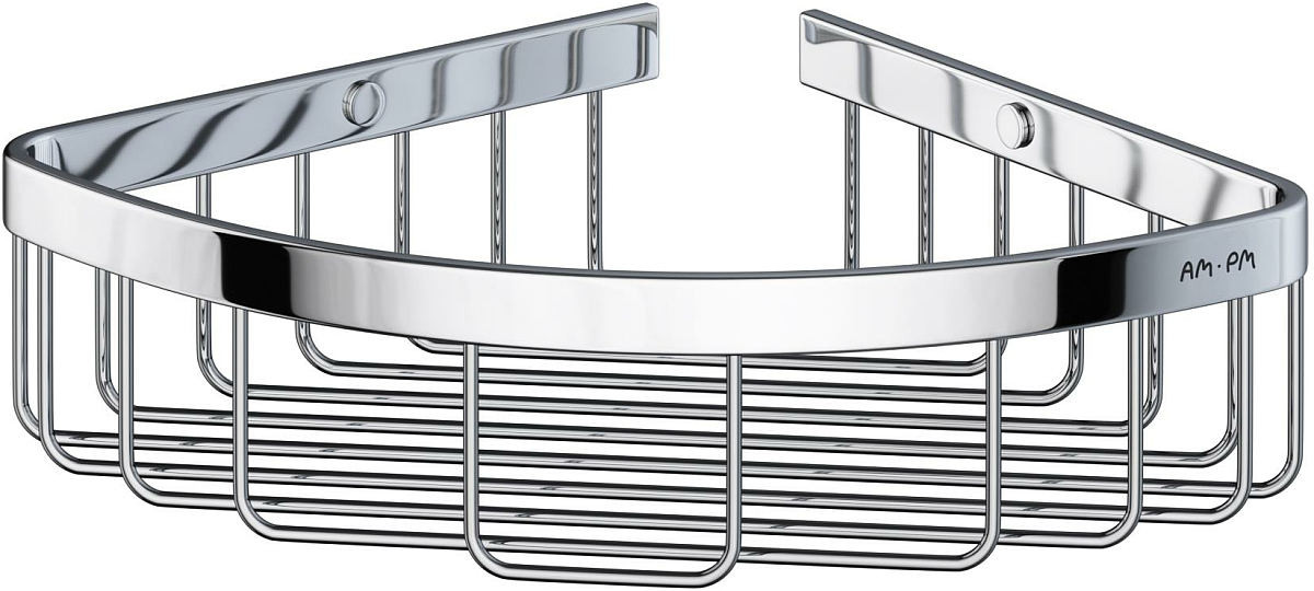 Корзина для душа угловая, Sense L, хром