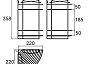 Полка Shelf 209WC20M44
