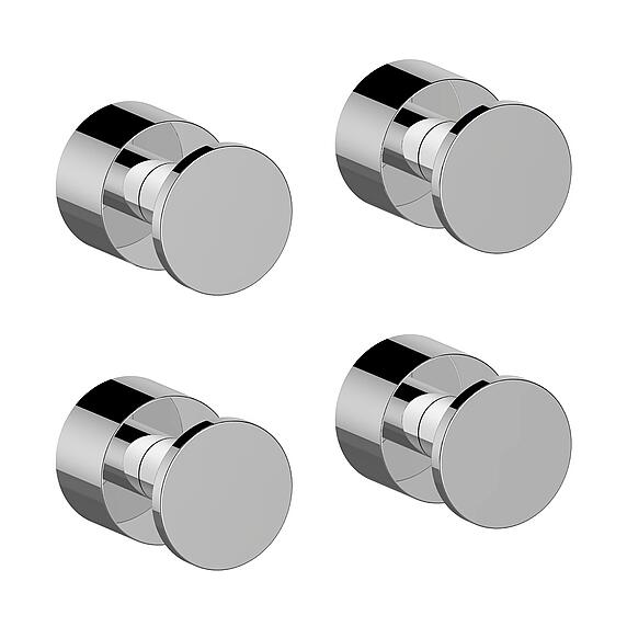 Комплект крючков, 4 шт Optima Home HOK4SC0i41
