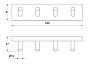Крючок четверной Edifice EDISB40i41