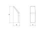 Крючок одинарный Slide SLIWT10i41