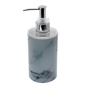 Дозатор для жидкого мыла Delphinium коллекция "Marble", пластик