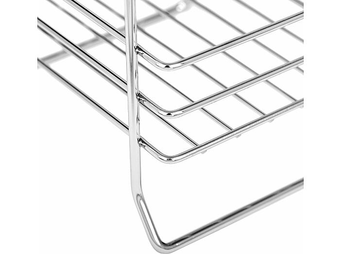 Стеллаж, 18,5х15х70,5 см, цвет хром