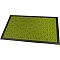 Коврик придверный 45х75см. с рельефным рисунком "Травка", цв. зелёный