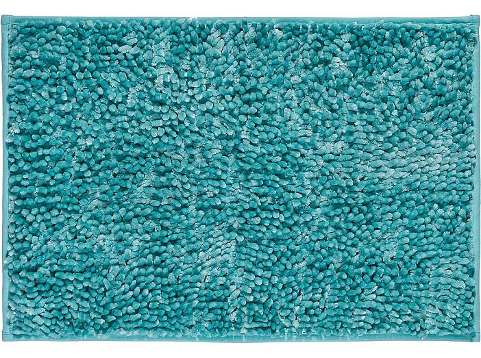 Мягкий коврик Bright Colors   40х60 см., цвет бирюзовый