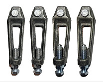 Sada nohou č. 5 pro litinové vany Wotte