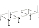 Монтажный комплект к акриловой ванне Roca Easy 170x70