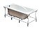Монтажный комплект к акриловой ванне Roca Uno 170x75