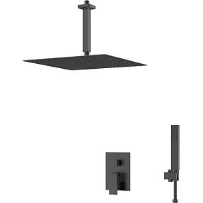 Душевая система для душа DK Bayern.Liszt DA1515805A19 встраиваемый черный