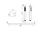 Душевой набор 1jet AQUATEK, матовый черный AQ2034MB ЕВРОПА