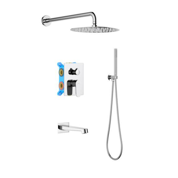 Set 4 в 1 душевой комплект AQUATEK AQ1273CR ОБЕРОН