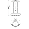 tumb 2 - Душевая кабина Triton Стандарт ДН4 90*90 В узоры